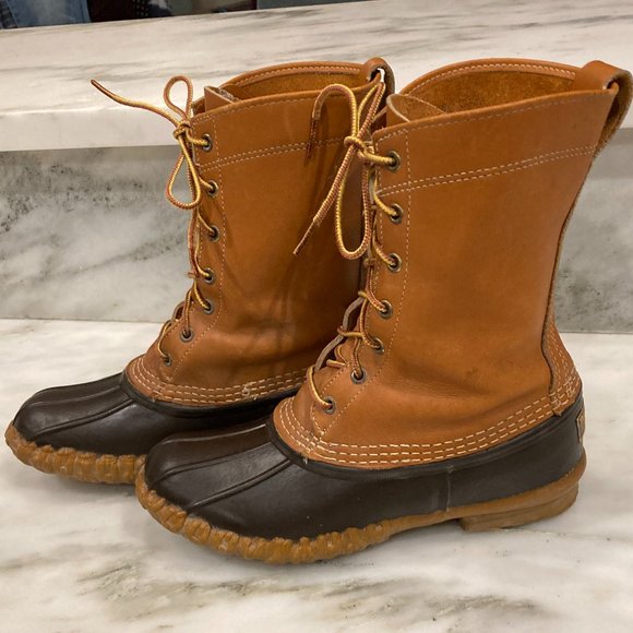 L.L. Bean Shoes Womens Ll Bean Duck Boots Size 8 Fit A 9 Poshmark